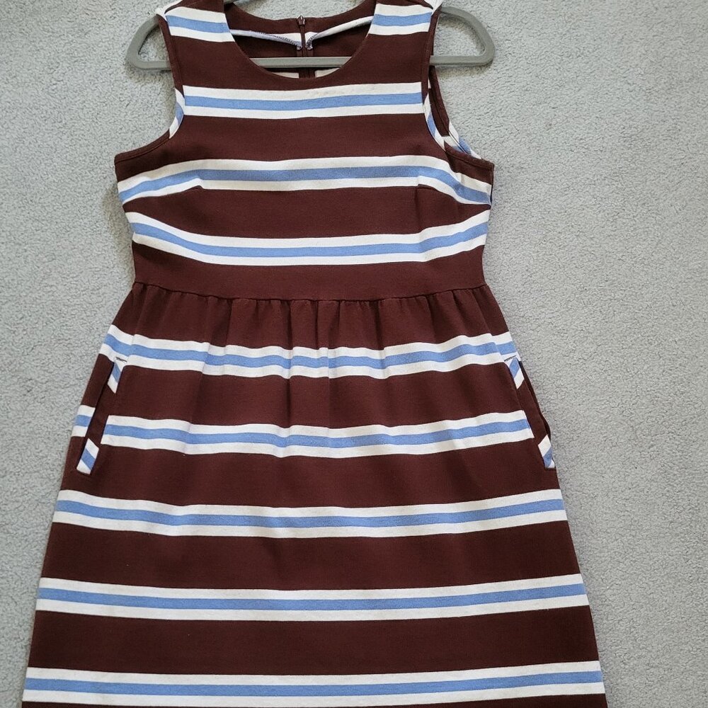 Lands'end 100% cotton knit summer dress